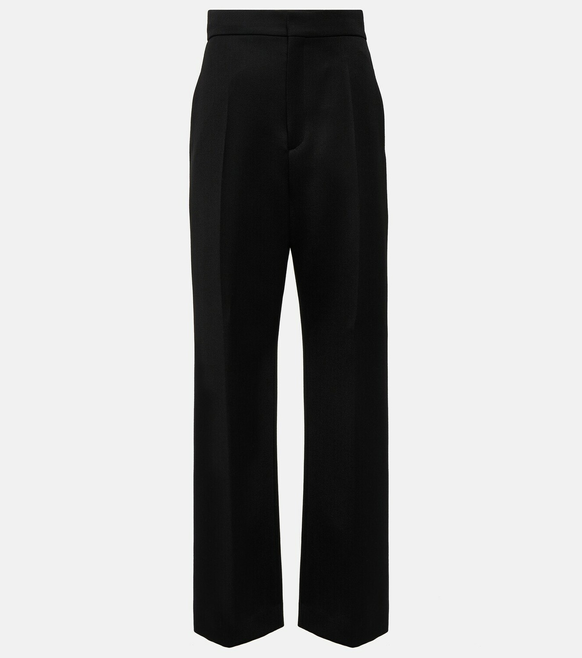 Loewe High-rise wool wide-leg pants Loewe