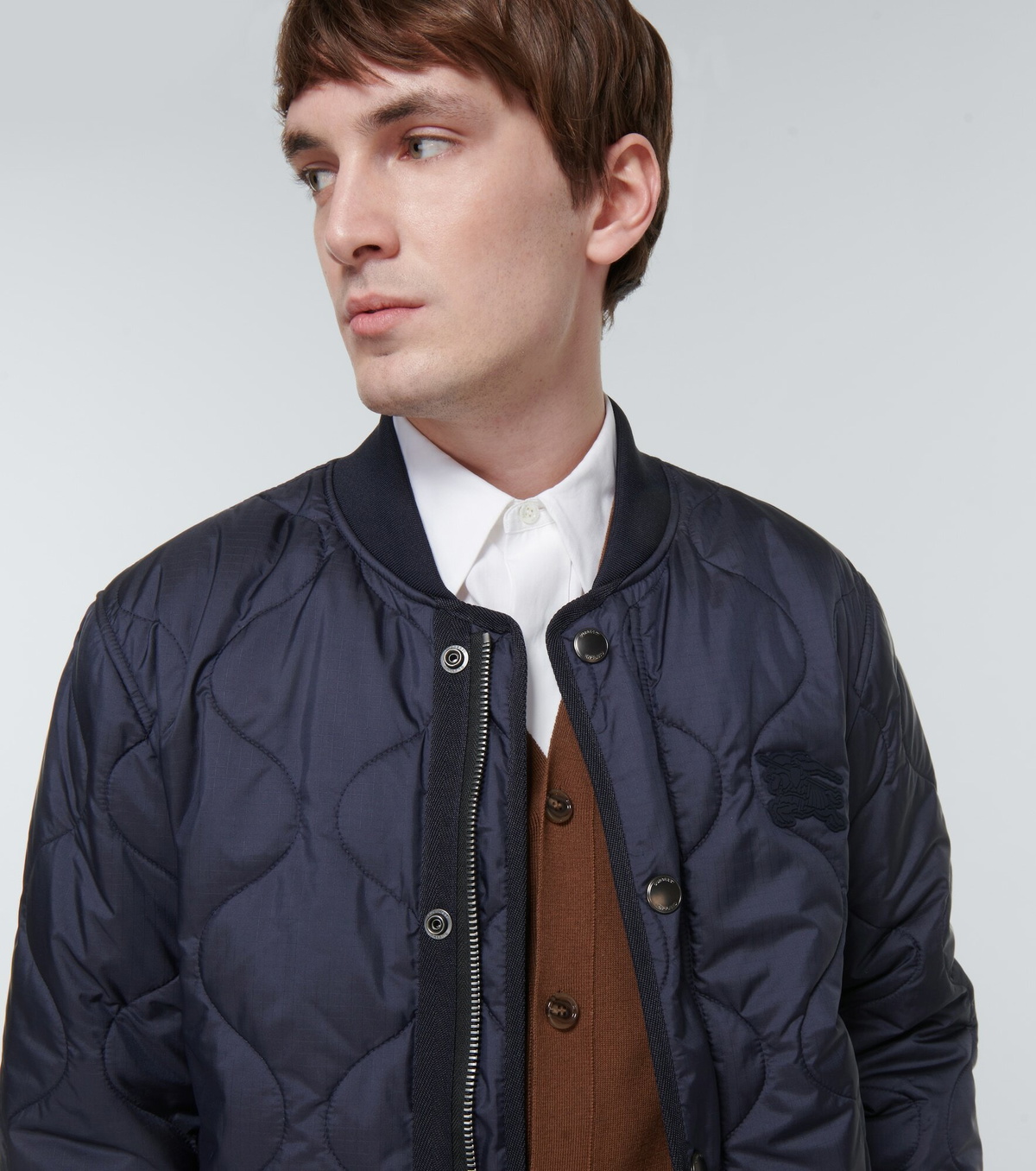 Burberry - Appliqué bomber jacket Burberry