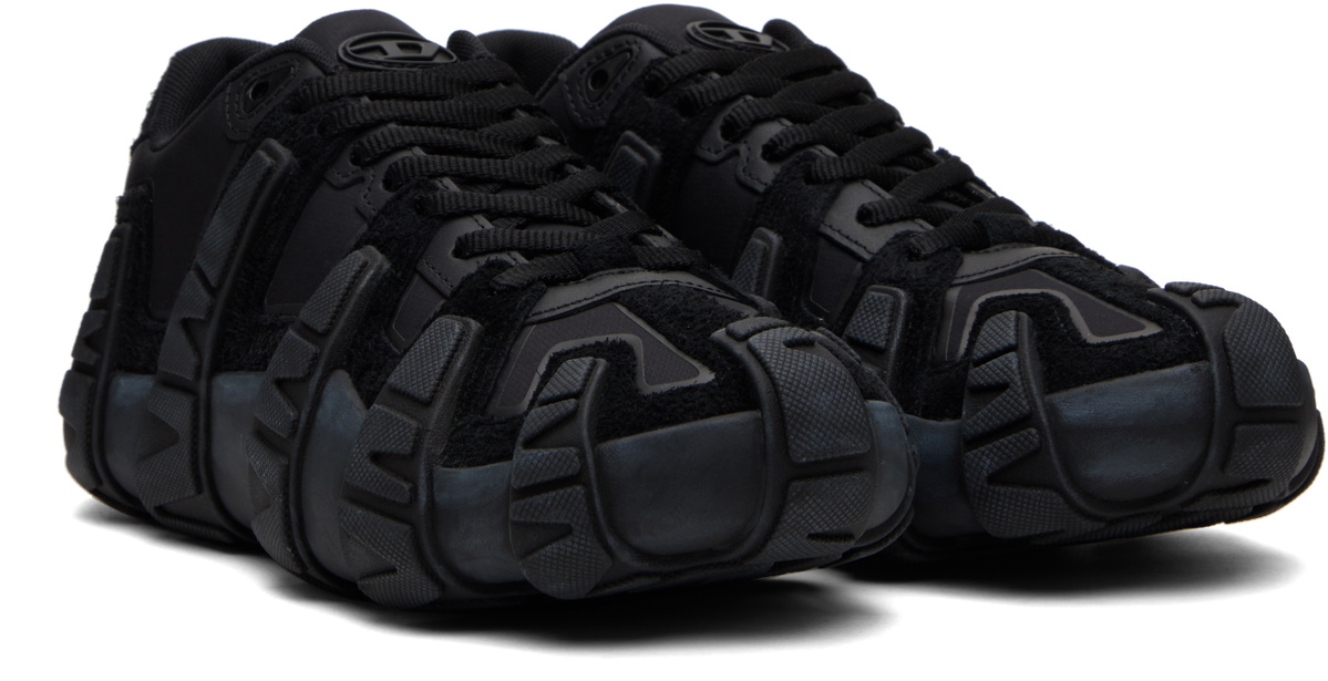 Diesel Black S-D-Griffe Low Sneakers