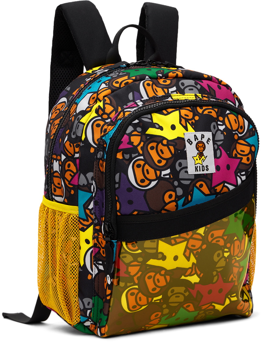 BAPE Kids Multicolor All Baby Milo STA Day Backpack A Bathing Ape