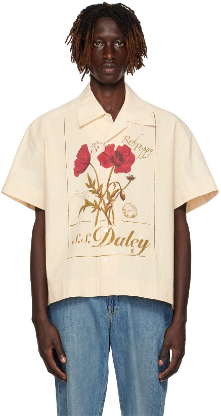 Photo: S.S.Daley Off-White Printed Shirt