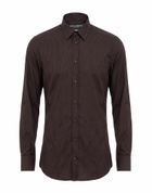 Dolce & gabbana Mens Shirt Chocolate in Brown