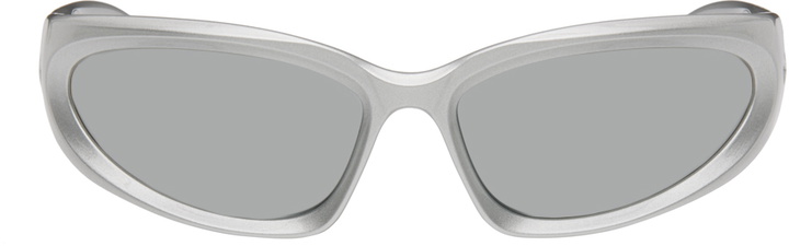 Photo: Balenciaga Silver Swift Sunglasses