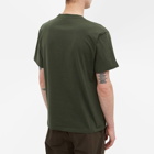 JW Anderson Men's Anchor Patch T-Shirt in Bottle Green