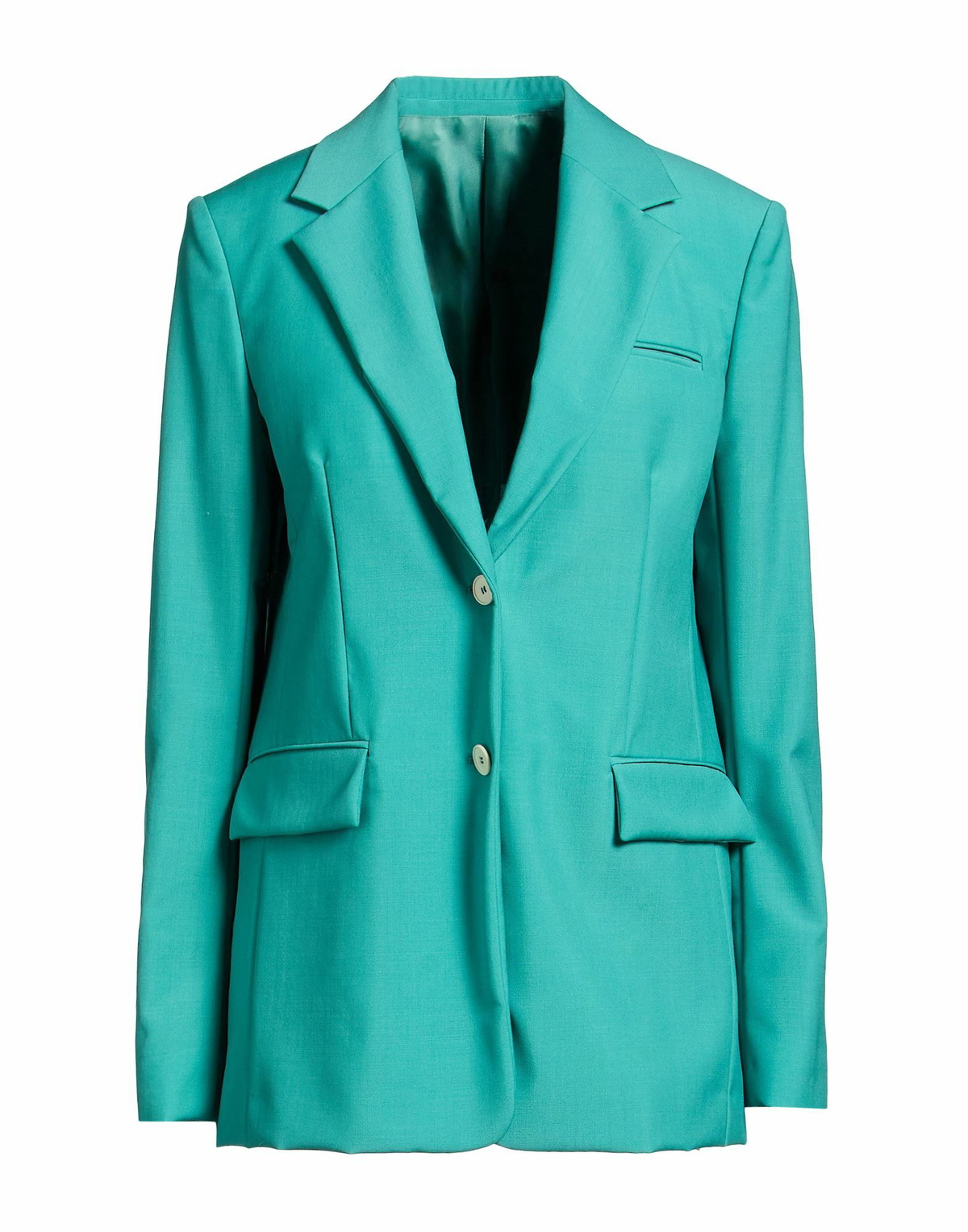 Lanvin Womens Blazer Turquoise