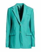 Lanvin Womens Blazer Turquoise