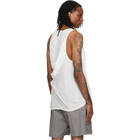 Rick Owens Off-White Tower Draped Pony Tank Top