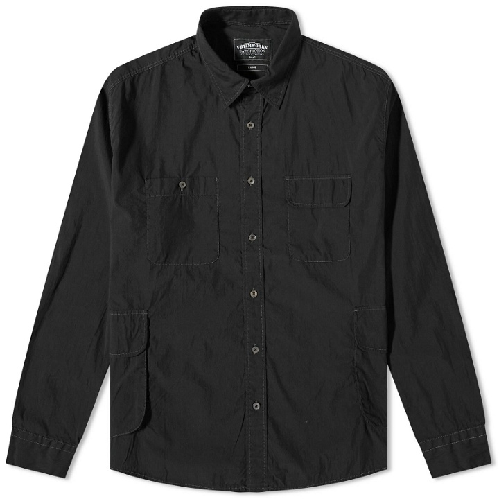 Photo: FrizmWORKS Men's Multi Pocket Shirt in Black