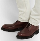 Mr P. - Jacques Leather Boots - Men - Burgundy