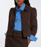 Shushu/Tong Wool-blend cropped jacket