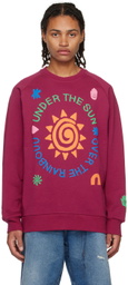 Double Rainbouu Purple 'Under The Sun' Sweatshirt