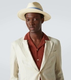 Frescobol Carioca Rafael straw Panama hat