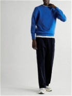Beams Plus - Cashmere and Silk-Blend Sweater - Blue