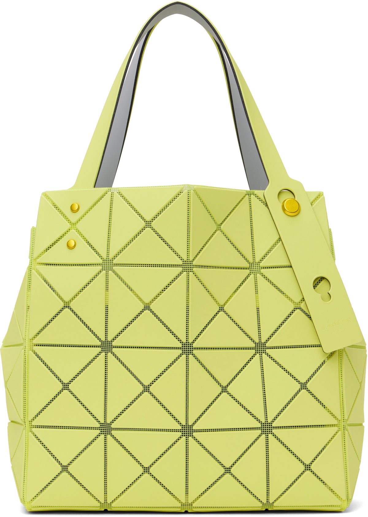 BAO BAO ISSEY MIYAKE Yellow Carat Large Bag Bao Bao Issey Miyake