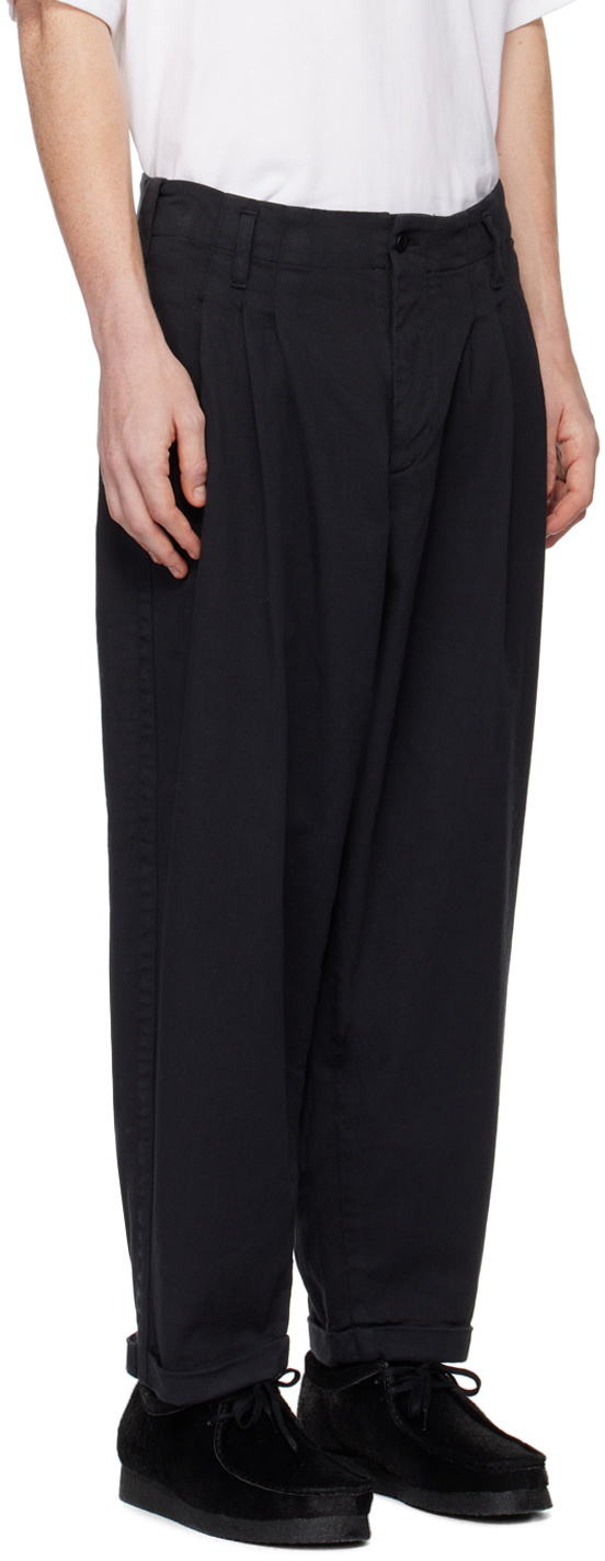 Buy Mast & Harbour Women Black Regular Fit Solid Peg Trousers - Trousers  for Women 8317805 | Myntra