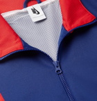 Nike - CLOT Colour-Block Mesh-Panelled Dri-FIT Tracksuit - Blue