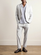 Theory - Clinton Slim-Fit Good Linen Suit Jacket - Gray