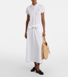 Polo Ralph Lauren Cotton-blend piqué polo dress