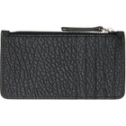 Maison Margiela Black Four Stitches Card Holder