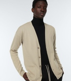 Rick Owens - Peter wool and cotton cardigan