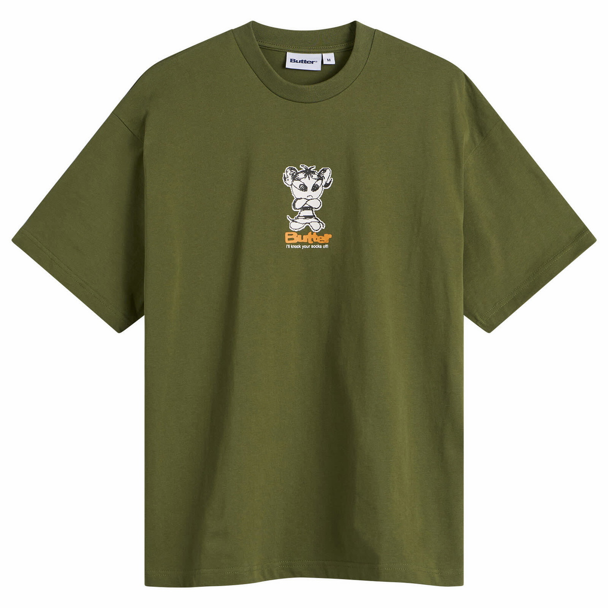 Butter Goods Men's Vexed T-Shirt in Army
