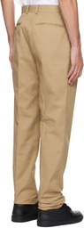 WACKO MARIA Tan Pleated Trousers