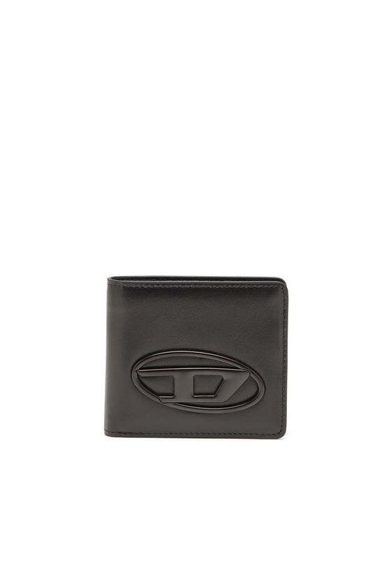 Photo: Diesel Bi-fold wallet in leather - Small Wallets - Unisex - Black