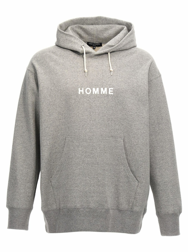 Photo: Comme des Garçons Homme Logo Print Hoodie