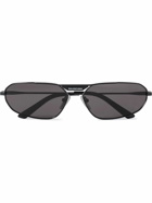 Balenciaga - Oval-Frame Metal Sunglasses