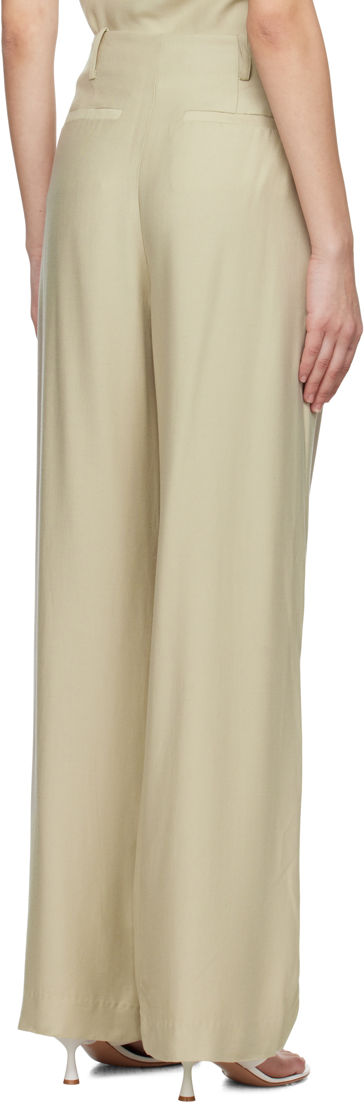 BEC + BRIDGE Beige Anka Trousers
