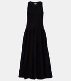 Velvet Amelia cotton-blend maxi dress