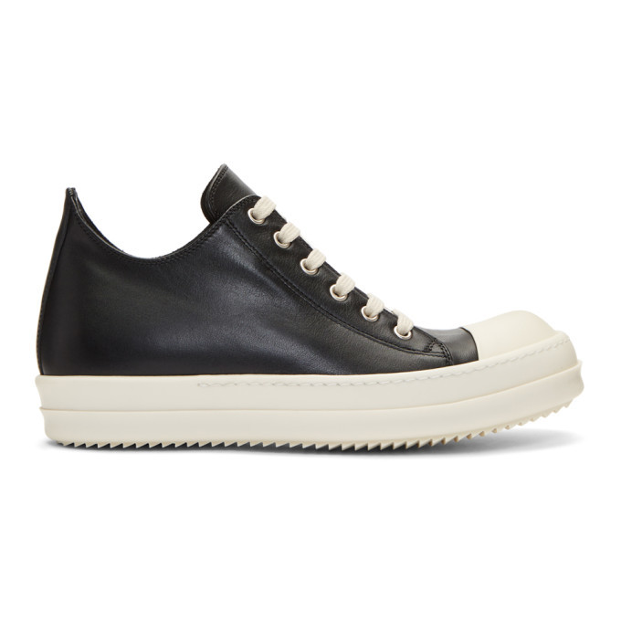 Rick Owens Black Low Sneakers Rick Owens