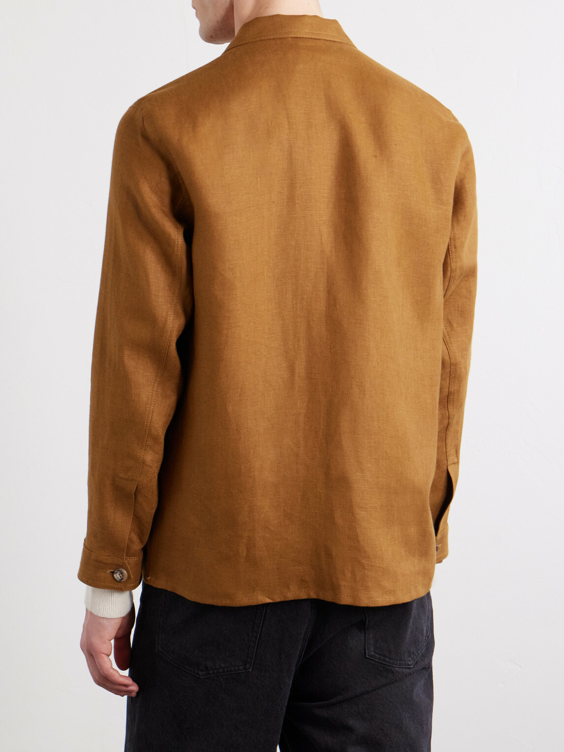 Anderson & Sheppard - Linen Jacket - Brown