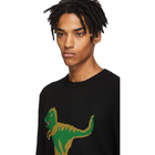 Coach 1941 Black Intarsia Rexy Sweater