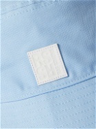 Raf Simons - Logo-Appliquéd Cotton-Canvas Bucket Hat - Blue