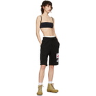 SSENSE WORKS SSENSE Exclusive 88rising Black Patch Shorts