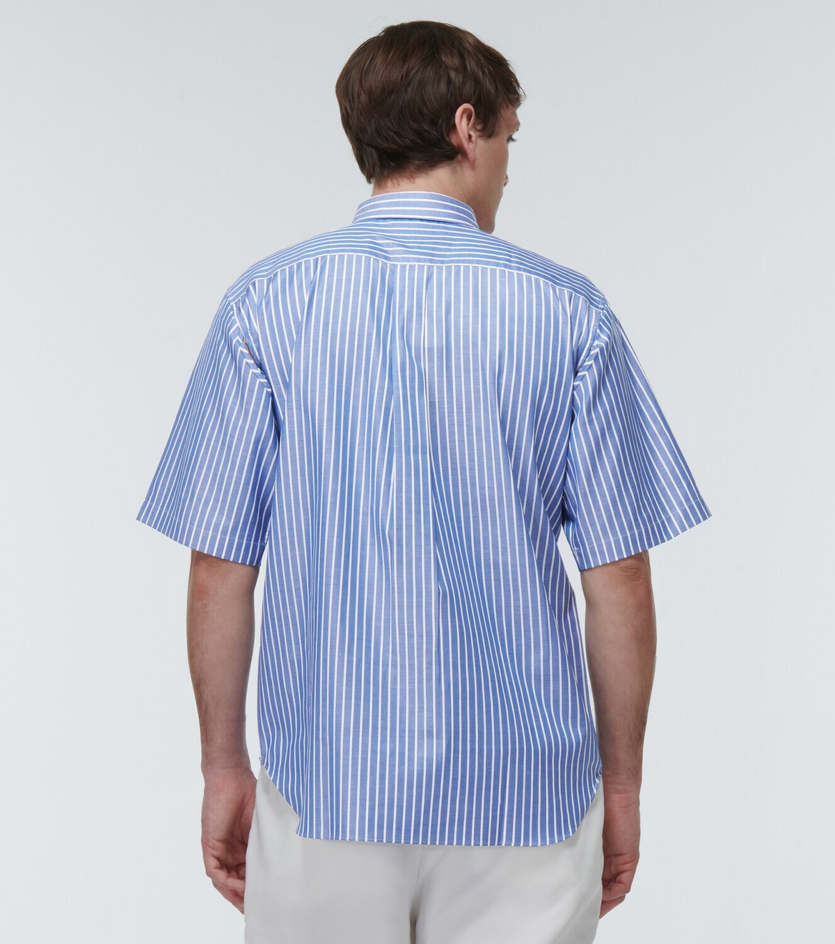 Comme des Garçons Homme Deux Striped cotton shirt