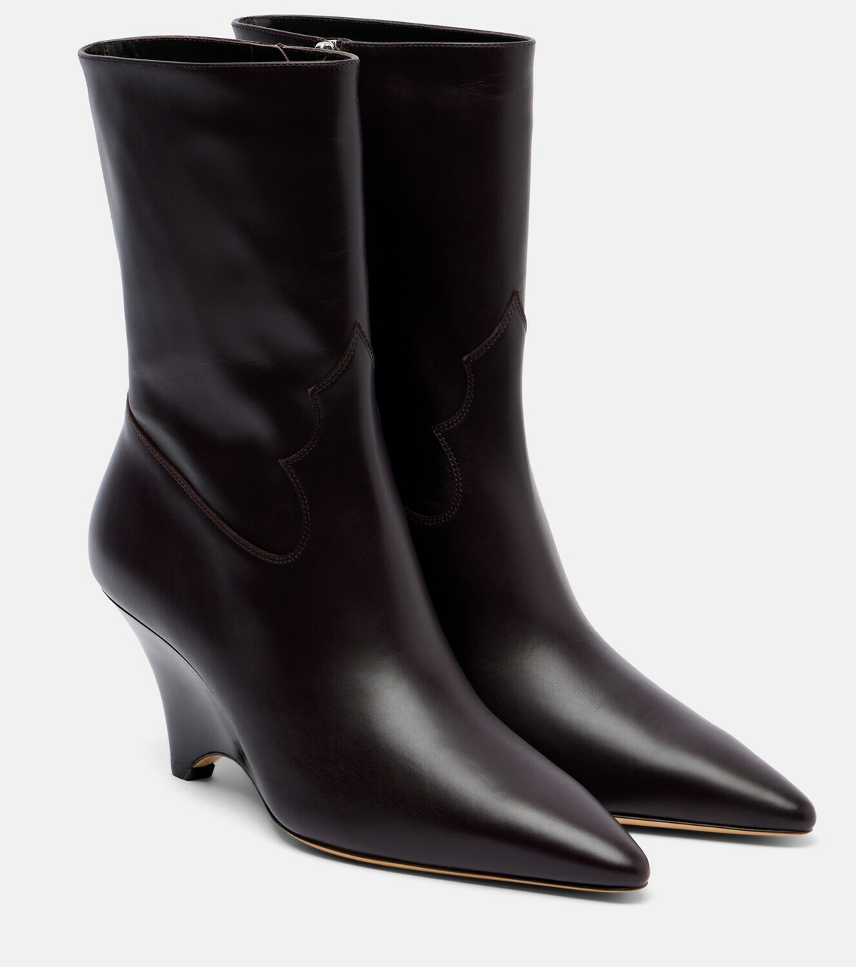 Le Monde Béryl Leather ankle boots