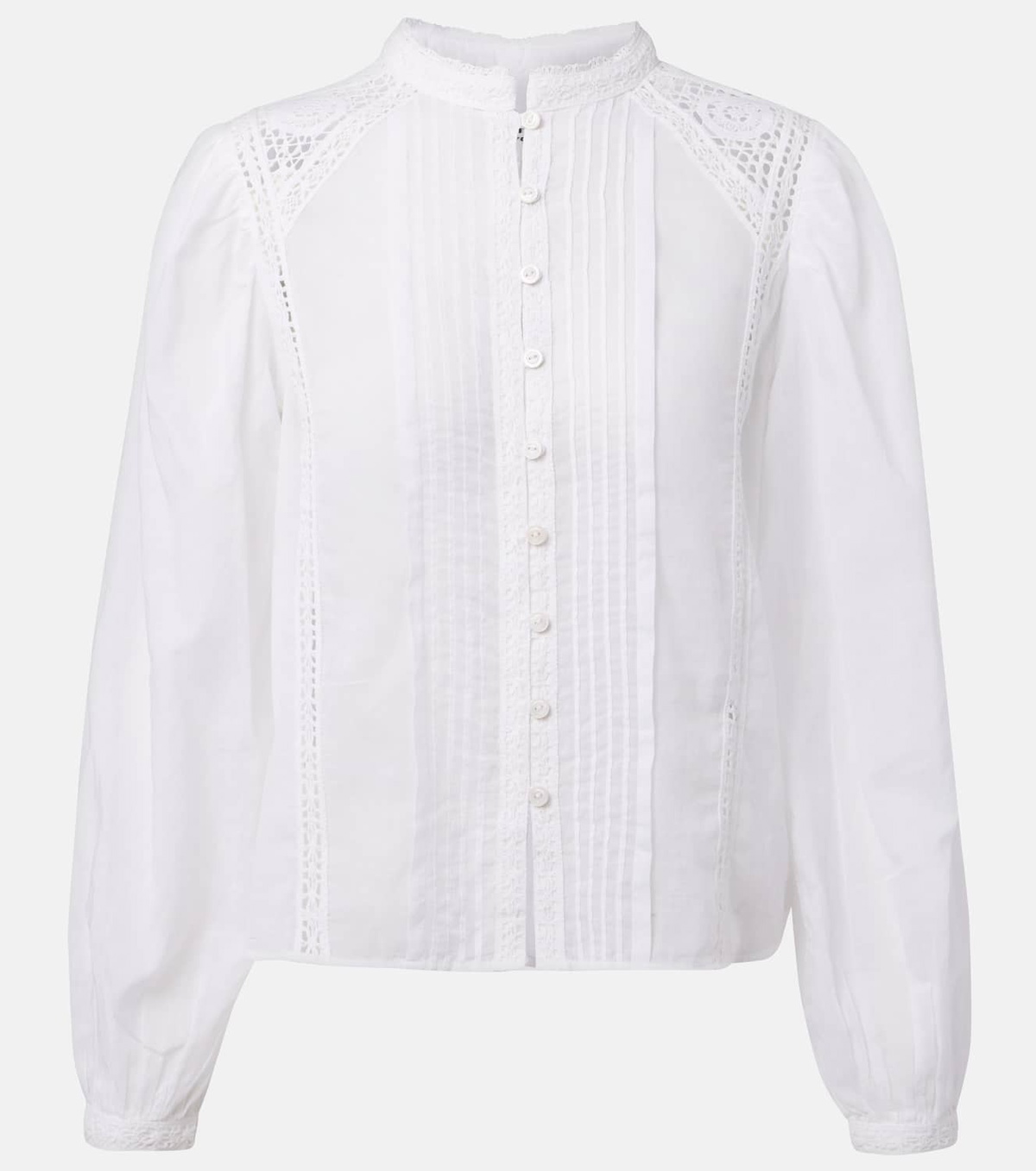 Marant Etoile Greicy open-knit cotton blouse