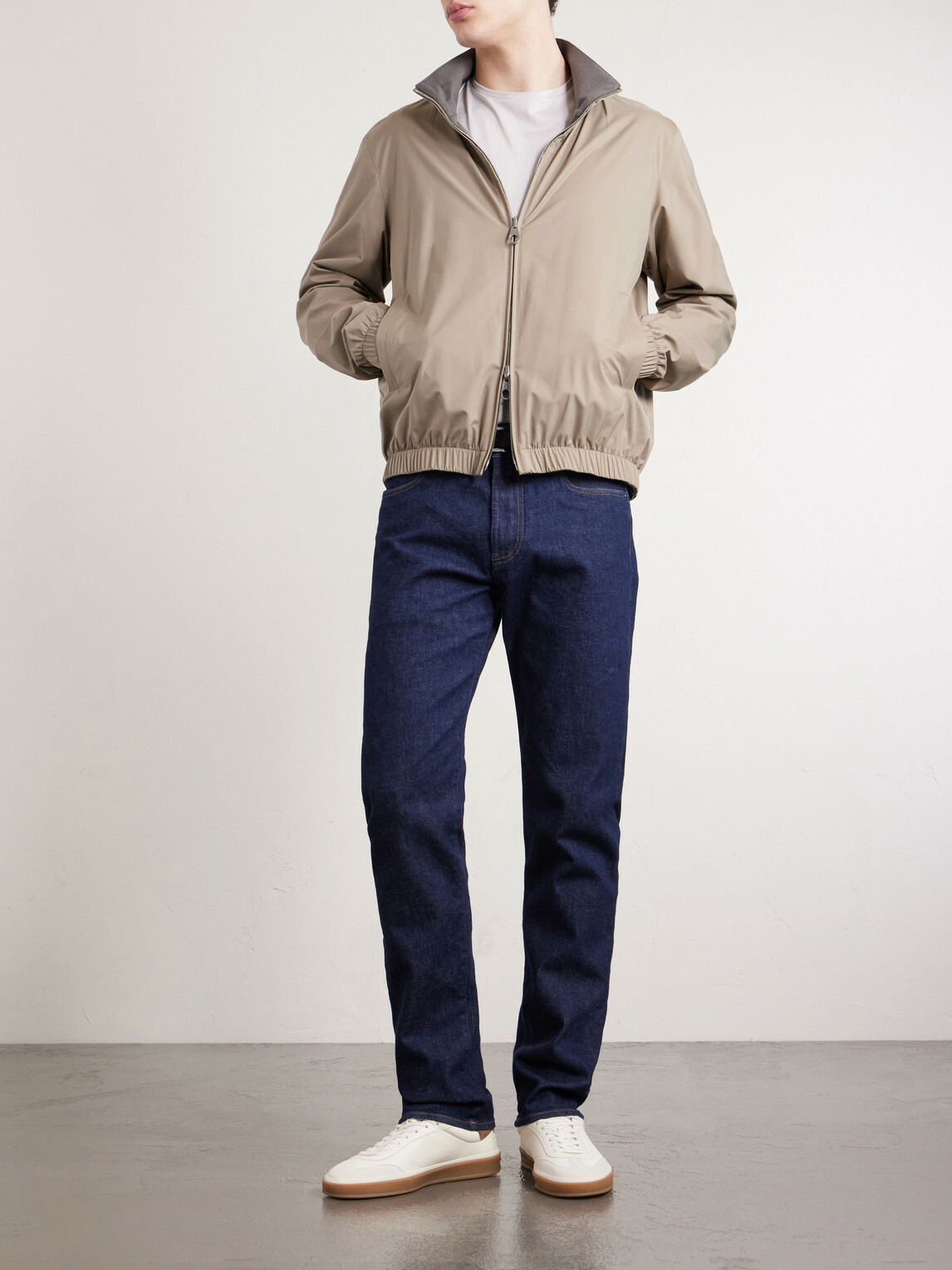 Loro Piana - Reversible Windmate® Storm System® Nylon and Cashmere Blouson Jacket - Brown