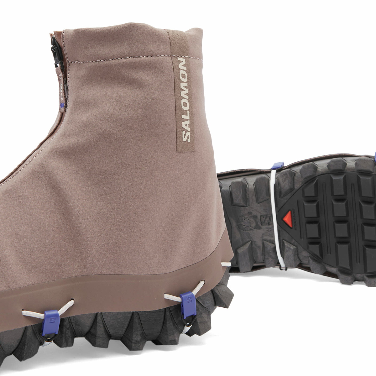 Salomon SNOWCLOG ADVANCED in Iron/Silver Cloud/Clematis Blue
