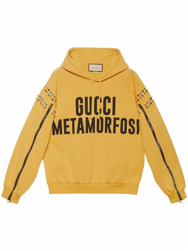 Photo: GUCCI - Gucci Metamorfosi Cotton Hoodie