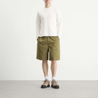 Danton Men's Textured Easy Shorts in Olive