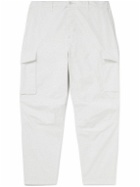 EDWIN - Sentinel Tapered Garment-Dyed Cotton-Ripstop Cargo Trousers - White