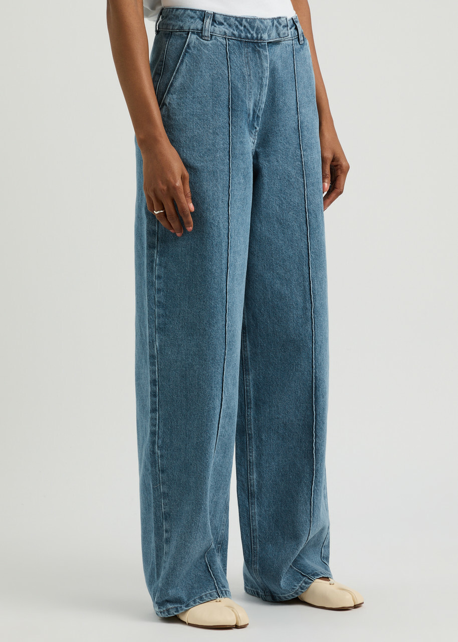 Remain BY Birger Christensen Wide-leg Jeans Indigo