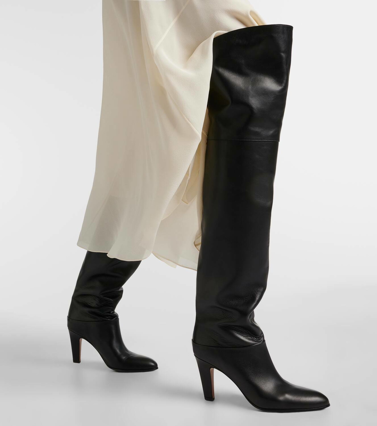 Chloé Eve leather over-the-knee boots Chloe