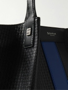 Serapian - Leather-Trimmed Stepan Coated-Canvas Tote Bag