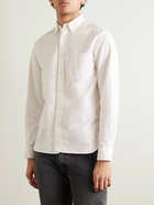 Beams Plus - Button-Down Cotton Oxford Shirt - White