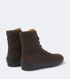 Tod's Suede lace-up boots
