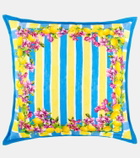Dolce&Gabbana Casa Taormina striped cotton cushion